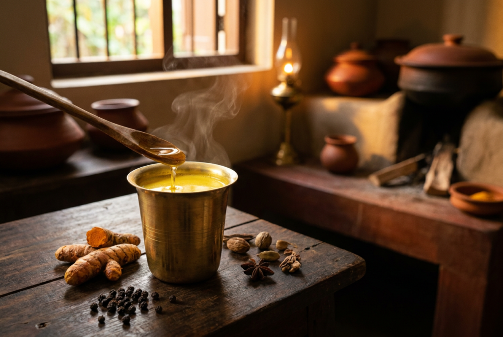 Kerala Golden Milk (Manjal Paal)