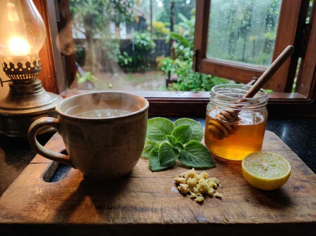 Warm Panikkoorka & Ginger Honey Cup